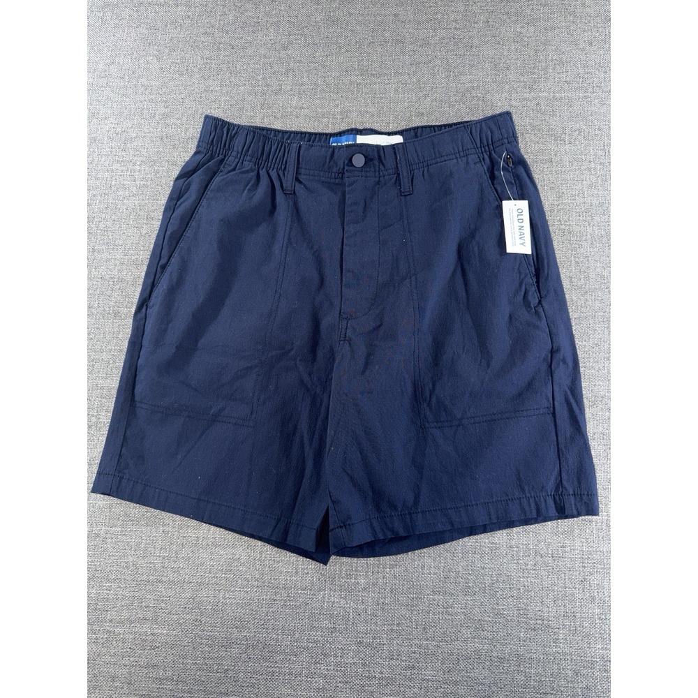 Old Navy Shorts Men's Small Navy 7" Inseam Built-In Flex Stretch NWT Casual